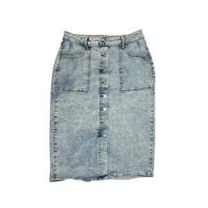 Sonoma Midi Denim Skirt | 12